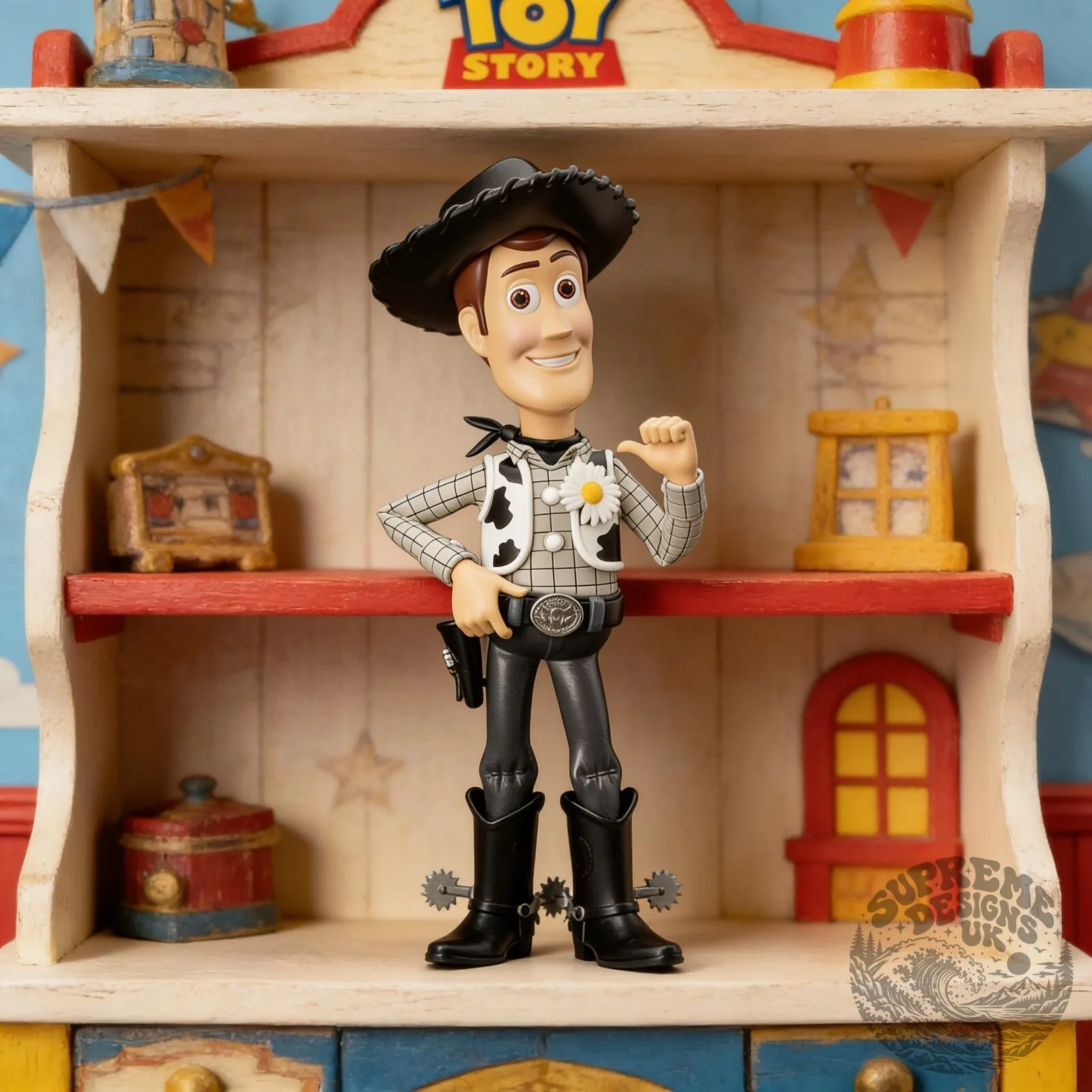PEACEMINUSONE Disney Pixar ウッディ Disney Pixar Toy Story x PEACEMINUSONE Art Toy Figure Woody